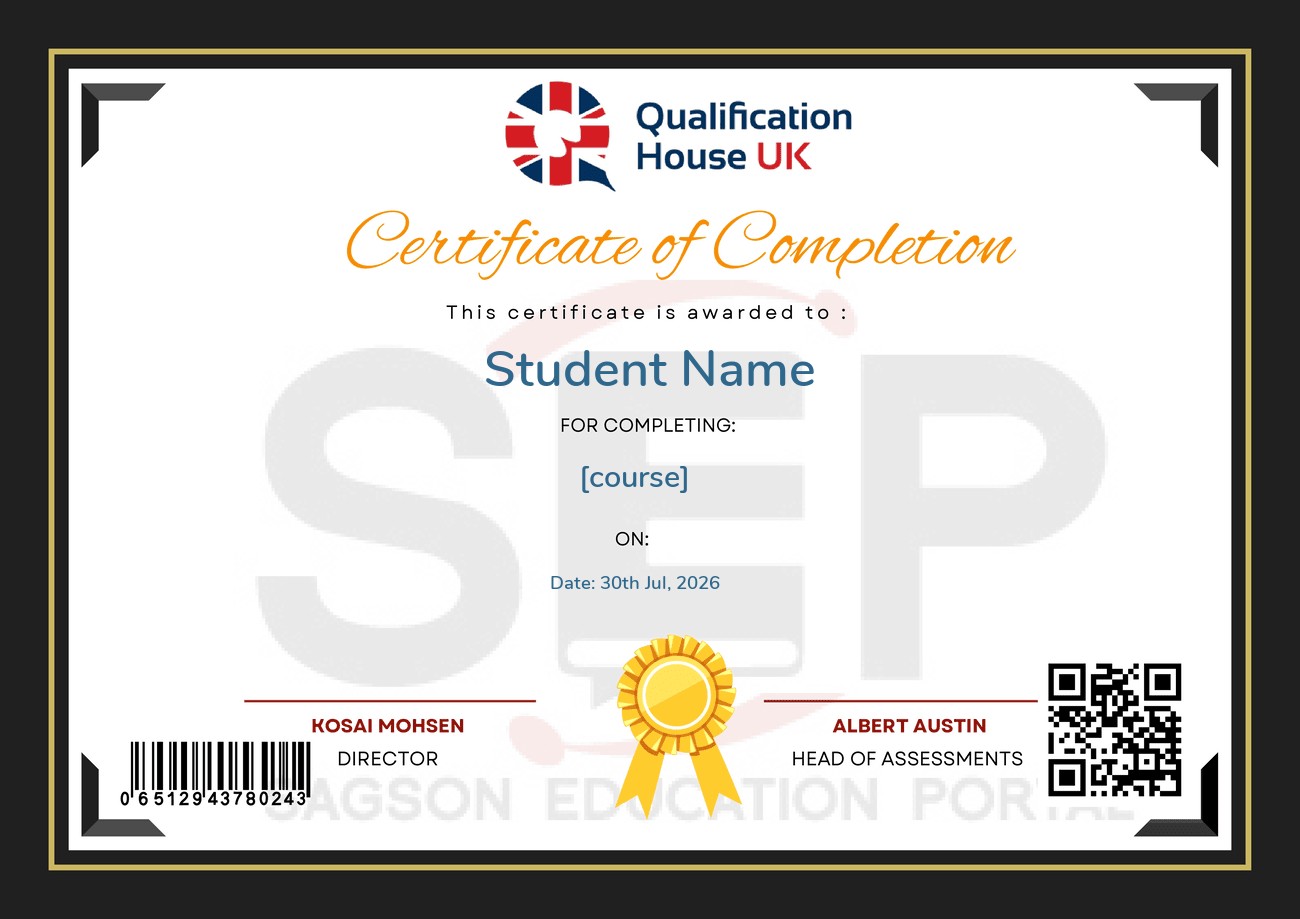 Sagson Certificate